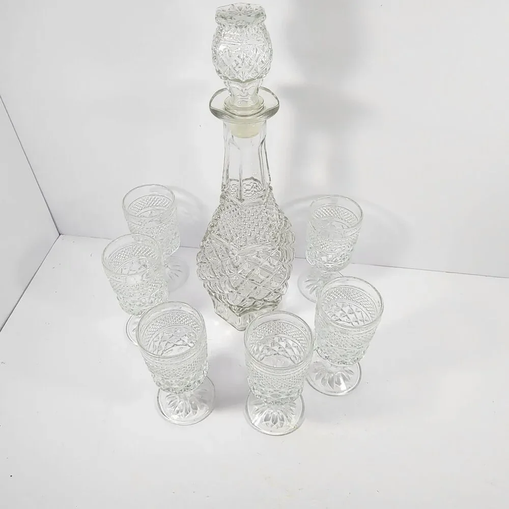 Wine Decatur Set 6 Goblet Glasses